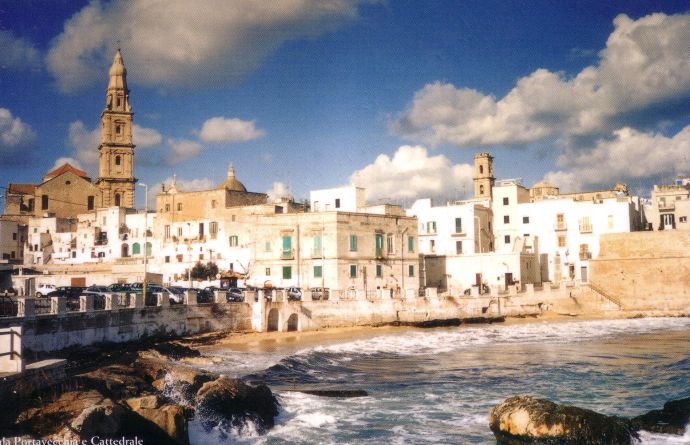 Veduta di Monopoli dal mare